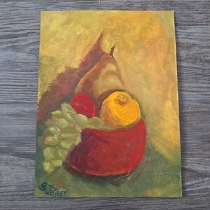 Original Oil Painting Still Life